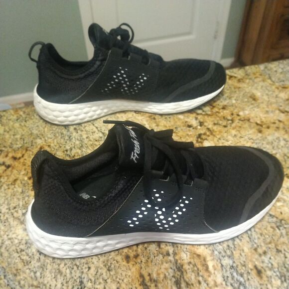 New Balance MCRUZBK Fresh Foam Cruz v2 Running Shoes Sockfit Mens Size 12 - Picture 1 of 12